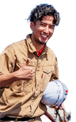 このエリアの施工をしています！