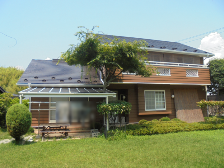 長野県 上田市 Y様邸　外壁・屋根塗装工事