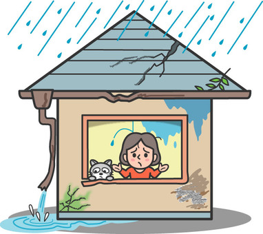 上田市　雨漏り