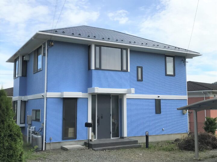 長野県 上田市 A様邸　外壁・屋根塗装工事