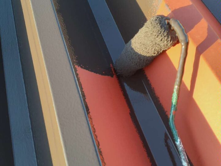 折半屋根塗装
