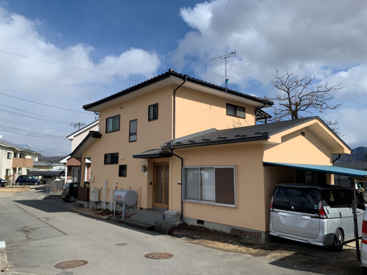 長野県 上田市Ｕ様邸 外壁塗装工事