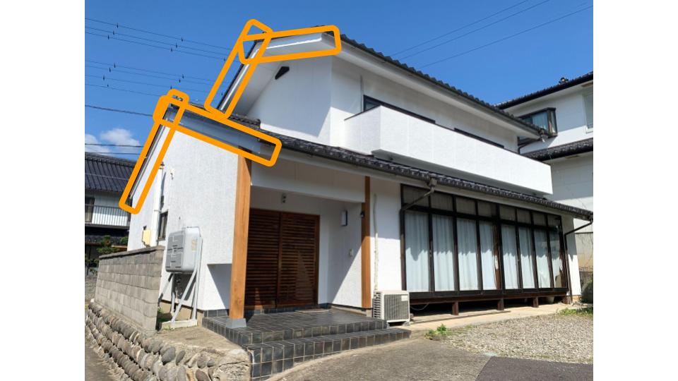 長野県　上田市　外壁塗装　屋根塗装　破風　破風板