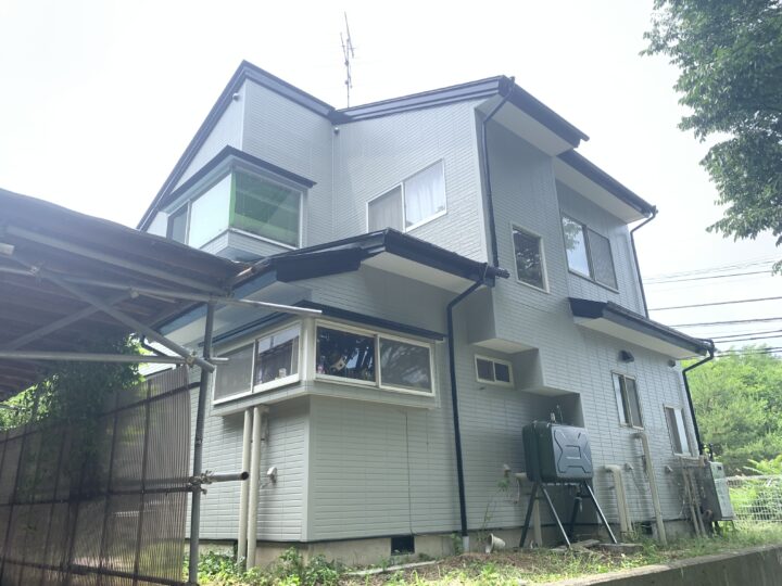 長野県 上田市 Ｈ様邸 外壁・屋根塗装工事
