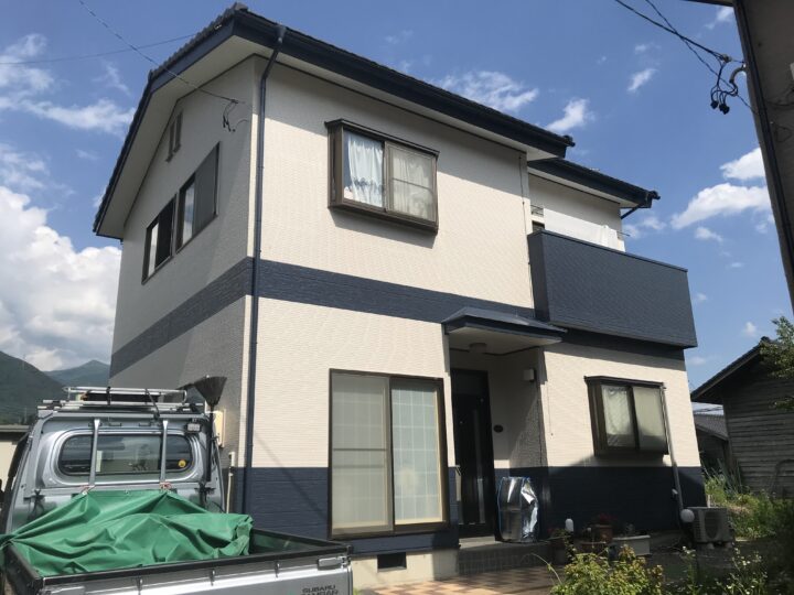 長野県 上田市 S様邸 外壁塗装工事