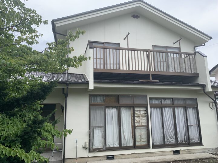 長野県 上田市 Ｓ様邸 外壁・屋根塗装工事