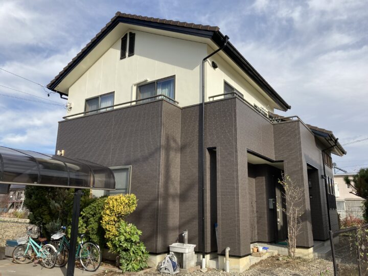 長野県 上田市 S様邸 外壁塗装工事・外壁張り替え工事