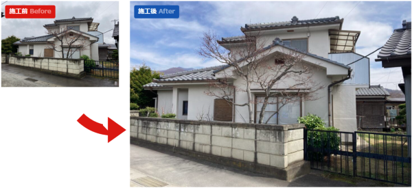 長野県上田市Ｔ様邸外壁・屋根塗装工事