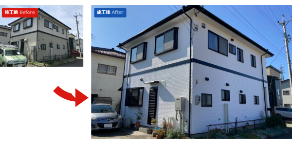 長野県上田市Ｈ様邸外壁・屋根塗装工事