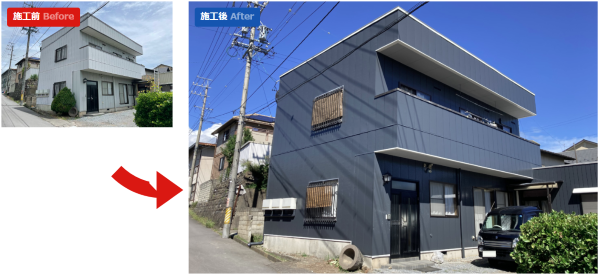 長野県小諸市Ｓ様邸外壁・屋根塗装工事