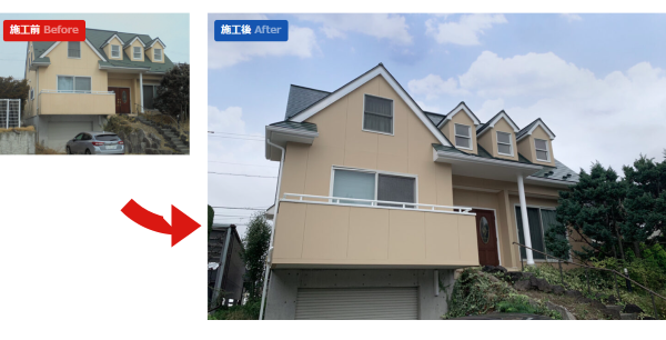 長野県小諸市Ｎ様邸外壁・屋根塗装工事