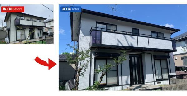 長野県佐久市Ｋ様邸外壁塗装・屋根塗装工事