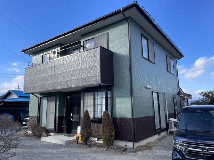 長野県松本市【約35坪】外壁屋根塗装工事