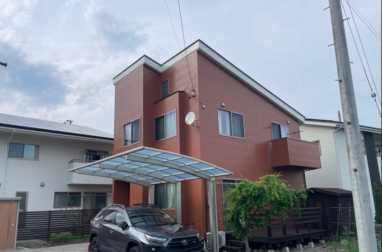 長野県安曇野市【約30坪】外壁・屋根塗装工事　