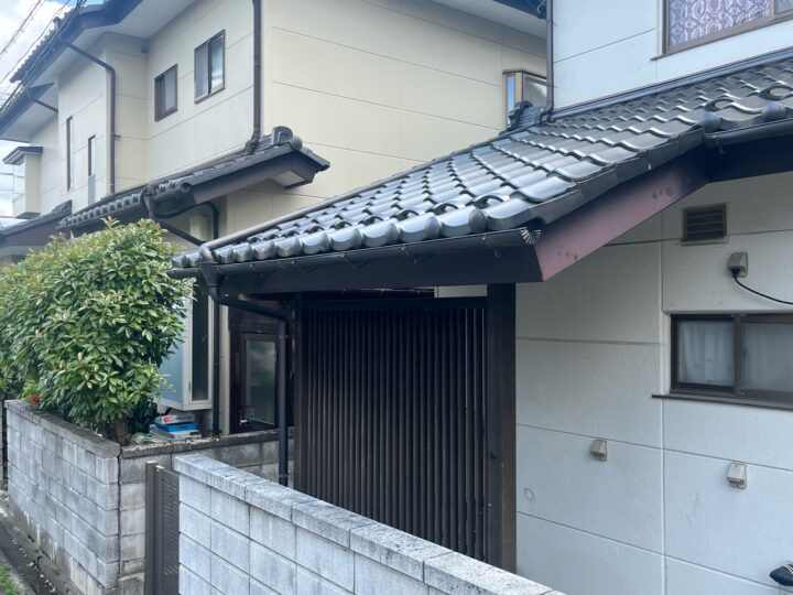 長野県安曇野市　瓦補修工事　