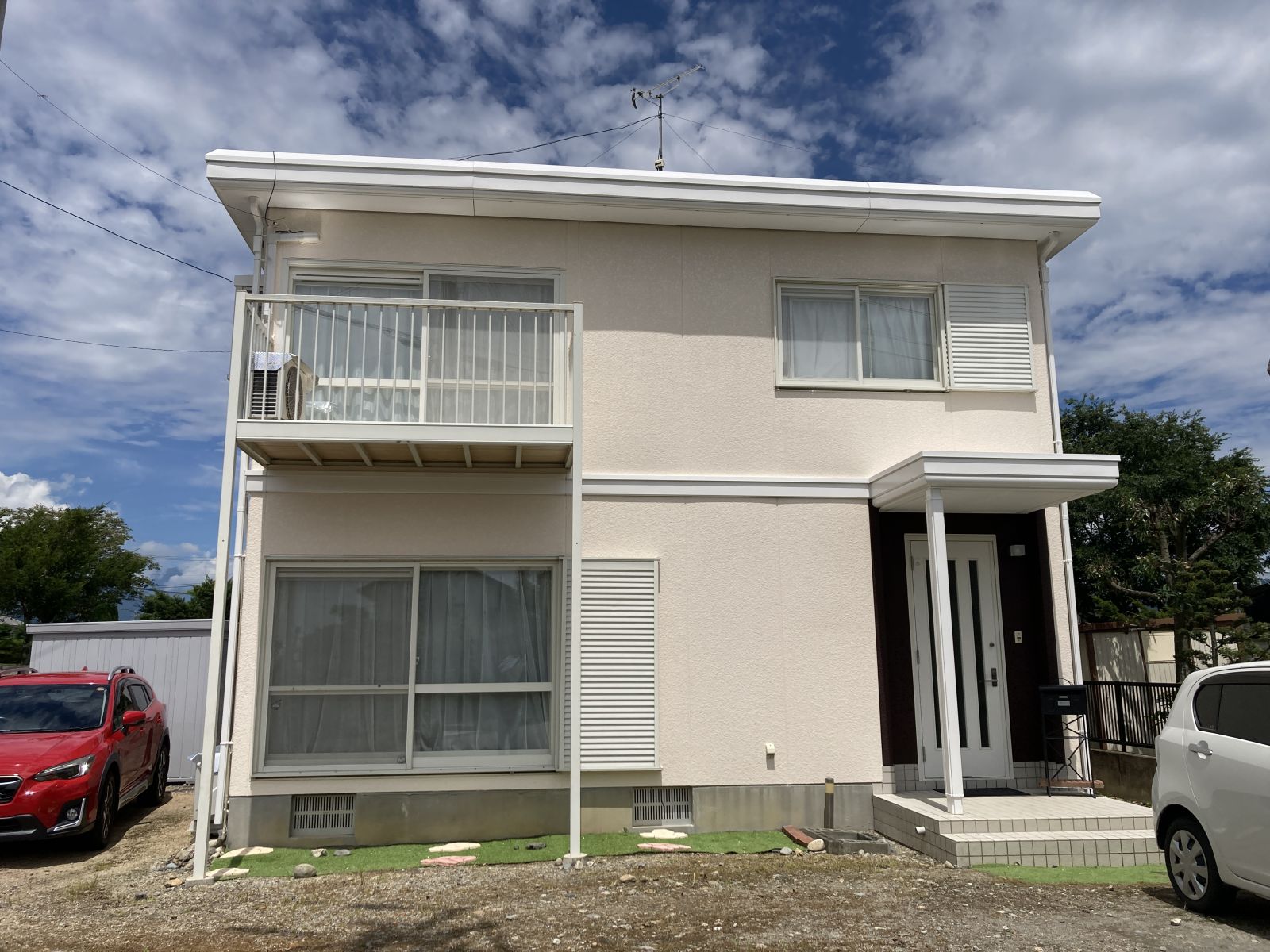 長野県北安曇野郡【約30坪】外壁屋根塗装工事　