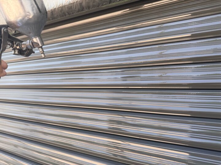 シャッター/上塗り