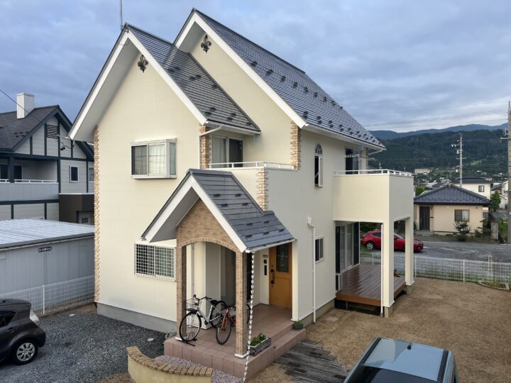 長野県松本市【約40坪】外壁・屋根塗装工事