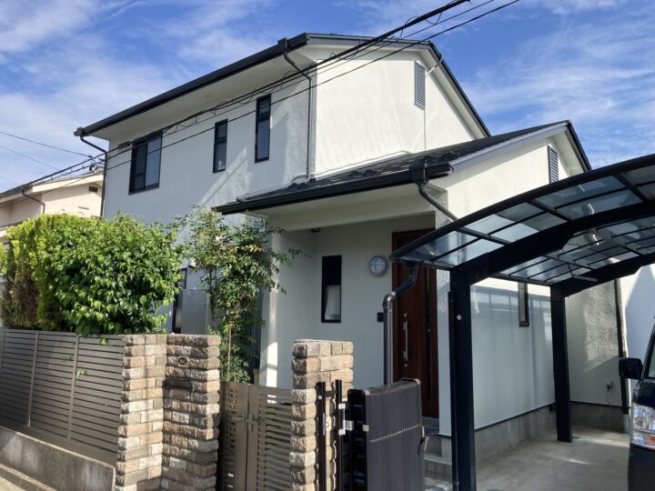 長野県上田市【約37坪】外壁・屋根塗装工事