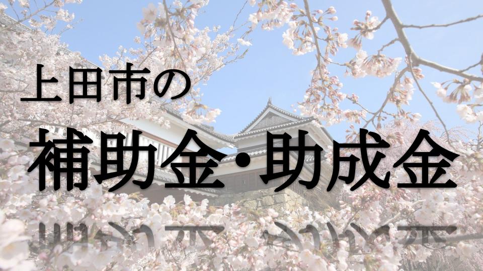 長野県　上田市　補助金　助成金　リフォーム