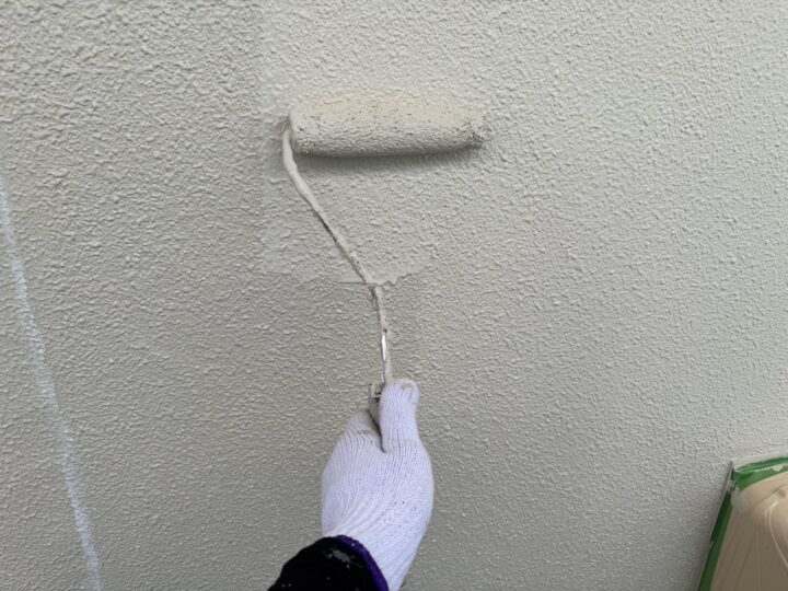 外壁上塗り